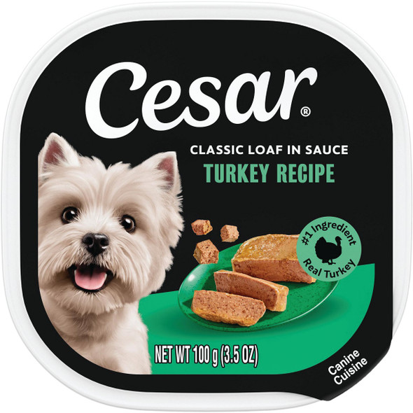 Cesar Select 3.5 Oz. Turkey Wet Dog Food K0140700
