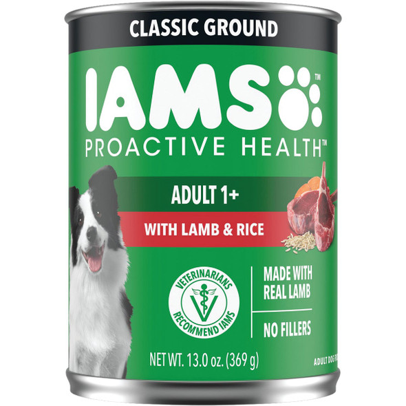 Iams 13.2 Oz. Savory Lamb & Rice Wet Dog Food 1331