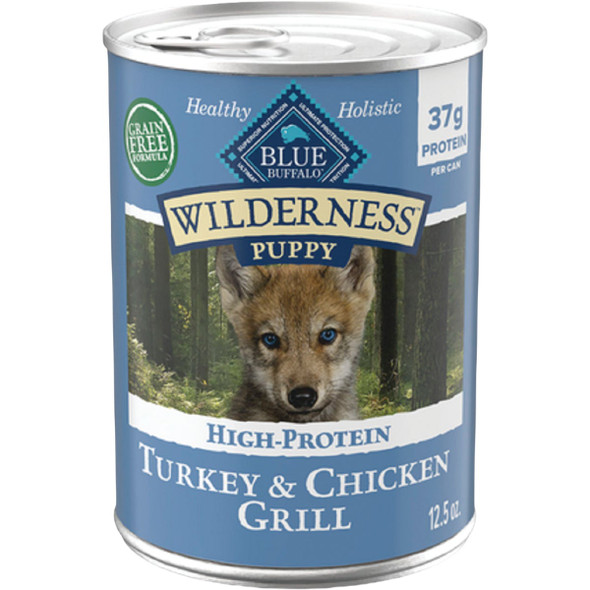 Blue Wilderness 12.5 Oz. Turkey & Chicken Wet Dog/Puppy Food 800059