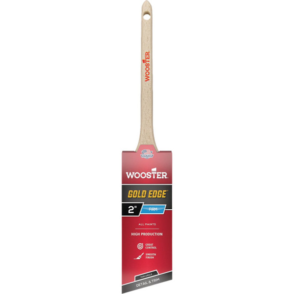 Wooster 2 In. Gold Edge Thin Angle Brush 5234-2 783850