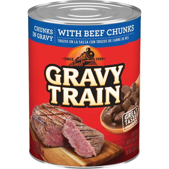 Gravy Train 13.2 Oz. Beef in Gravy Wet Dog Food 10071190479942