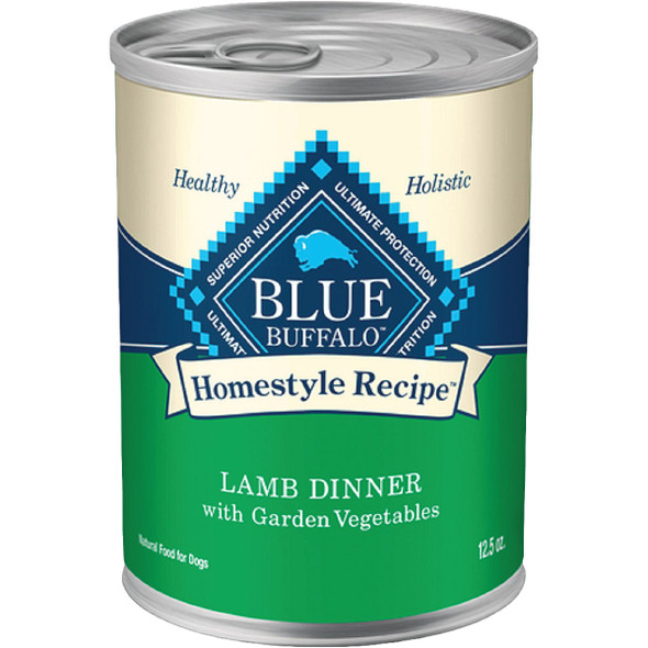Blue Buffalo 12.5 Oz. Lamb Dinner Homestyle Recipe Wet Dog Food 800196