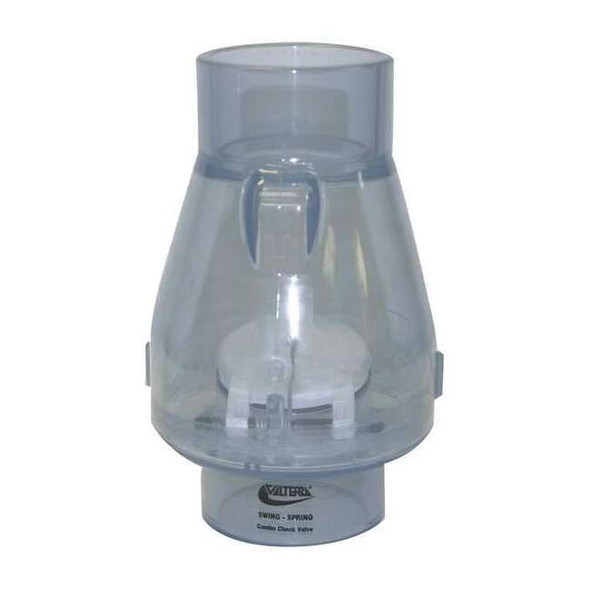 Valterra 2" Slip PVC Spring Swing Check Valve 200-C20