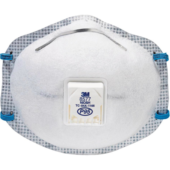 3M P95 Cool Flow Valve Particulate Respirator for Paint Odor (2-Pack) 8577P2-DC-PS 791424