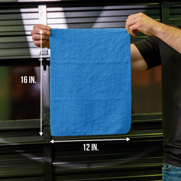 Viking 12 In. x 16 In. Microfiber All-Purpose Auto Cloths (12-Pack) 938500 574188