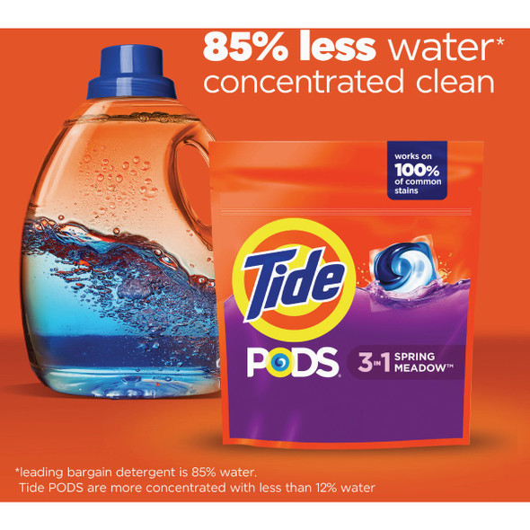 Tide Pods 3-In-1 Spring Meadow Liquid Laundry Detergent Soap Pacs (14-Count) 80884909 644102