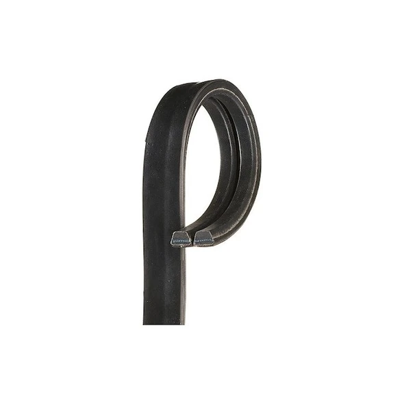 Banded V-Belt, Hi-Power II PowerBand, B105, B, EPDM, 108 in, 0.66 in Top Width