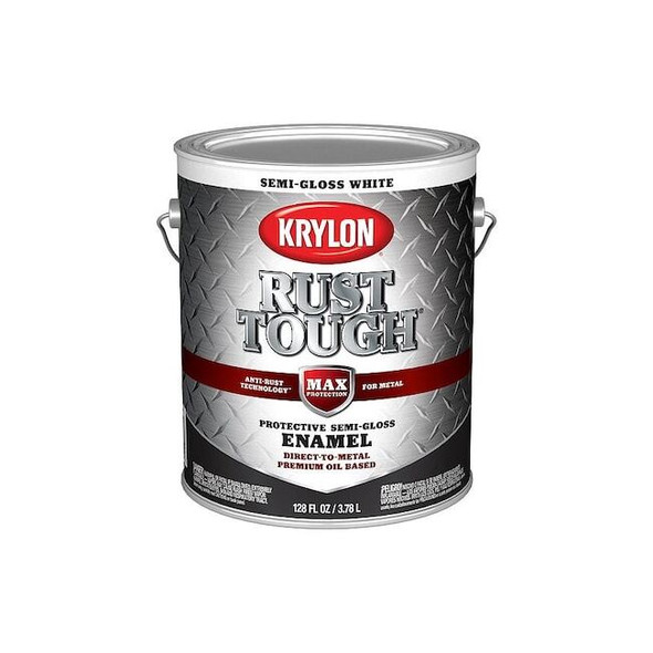 Krylon Alkyd Coating,Paint,Solvent,White K09734008