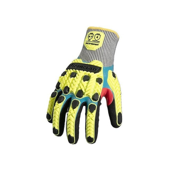 Ironclad Performance Wear Knit Cut A7 Sandy Nitrile,PR KCI7SNWP-02-S
