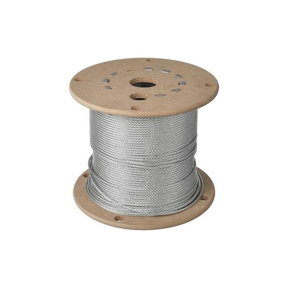Lexco Cable Wire Rope  3/32 7x7 GAC 3327GAC