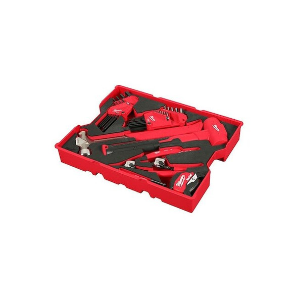 Milwaukee Tool Hex Key and Hammer Set w/Foam 48-22-0161