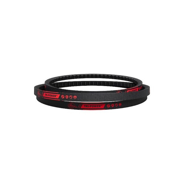 Gates Cogged V-Belt, Tri-Power, BX128, BX, EPDM, 131 in, 0.66 in Top Width BX128