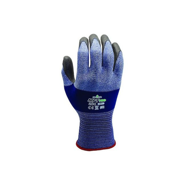 Showa GP Glove, Polyurethane, Smooth, Palm, 3 Abrasion Level, 1 PR 264M-07