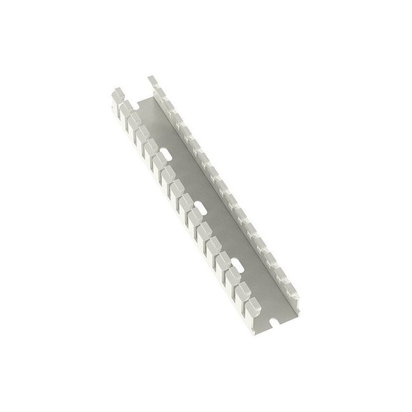 Panduit WIRE DUCT,NARROW SLOT,WHITE,1.26 W X 1 D F1X1WH6