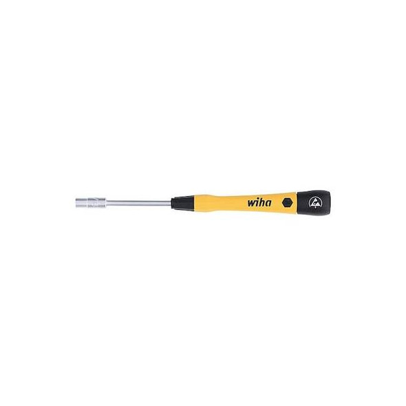 Wiha Nut Driver, 3/16 in, SAE; Metric, 60 mm 27775