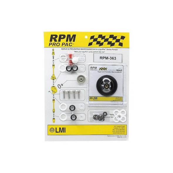 Lmi Pumps RPM Kit, Compatiable with LMI LiquiPro RPM-392/398