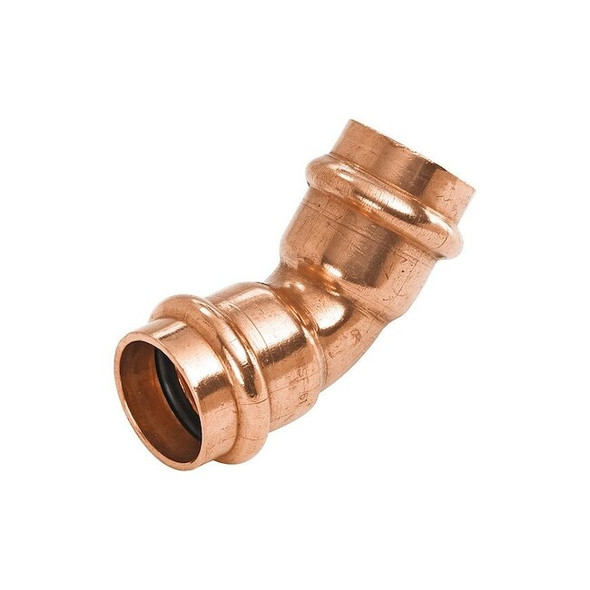 Nibco Crimp Fitting Elbow,2 in Sz,200 psi 9043305FPC