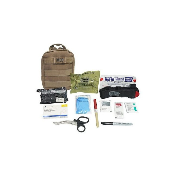 Trauma Kit, Nylon Bag, 33 Components, 1 People Served