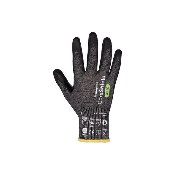 Cut Protection Glove, Cut Level A3 ,Nitrile Micro-Foam ,Foam ,L 1 PR