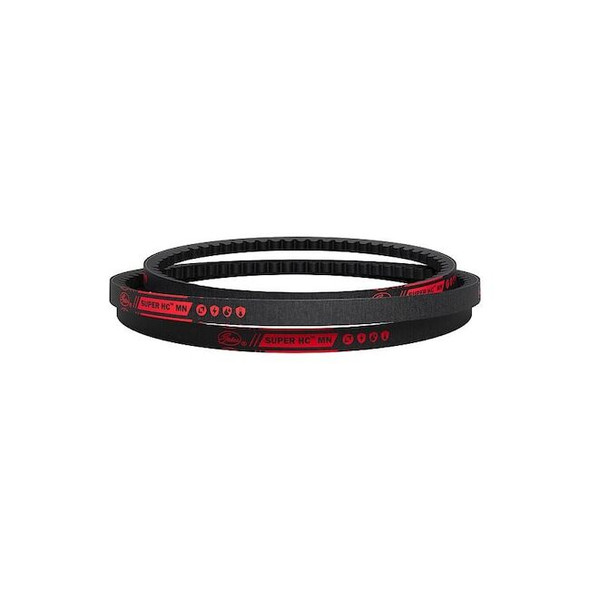 3VX580 V-Belt, 58 in Outside Length, 3/8 in Top Width, 0.328 in Thickness