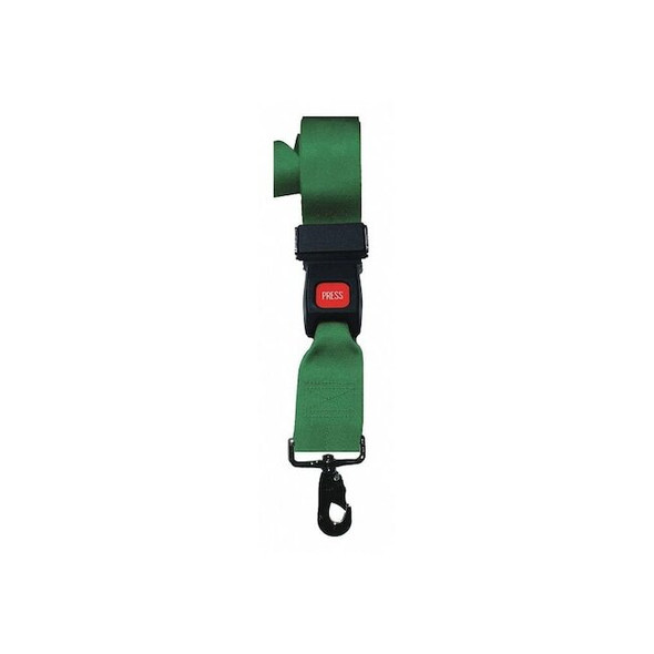 Dick Medical Supply Strap,Green,5 ft. L x 2-1/2" W x 3" H 11252 GR