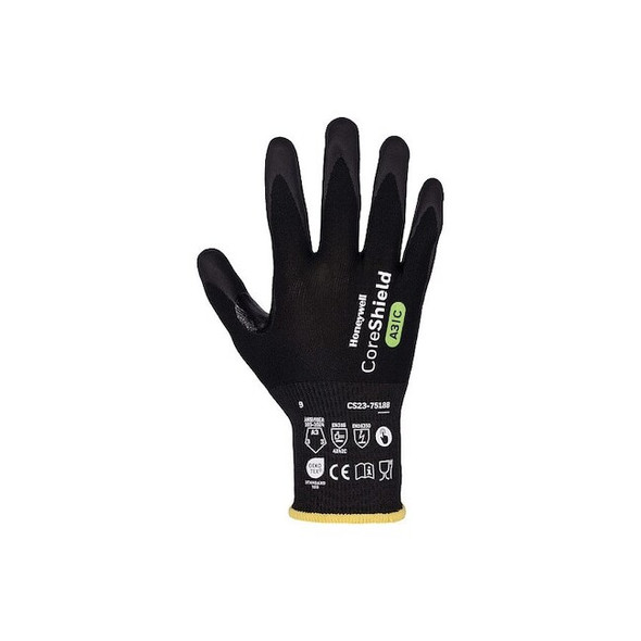 Cut Protection Glove, Cut Level A3 ,Nitrile Micro-Foam ,Foam ,M 1 PR