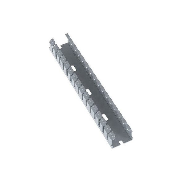 Panduit WIRE DUCT,NARROW SLOT,GRAY,1.26 W X 1 D F1X1LG6