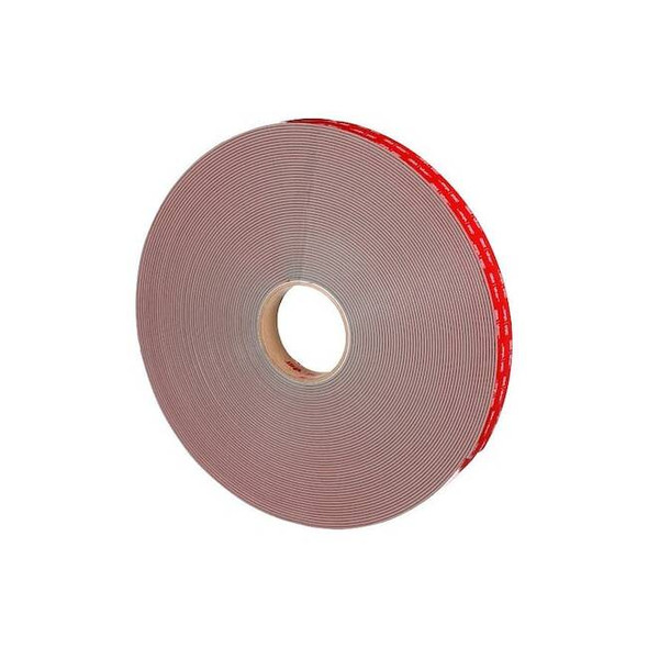 3m Foam Tape, Gray, 36 yd L, 3/4 in W 64887