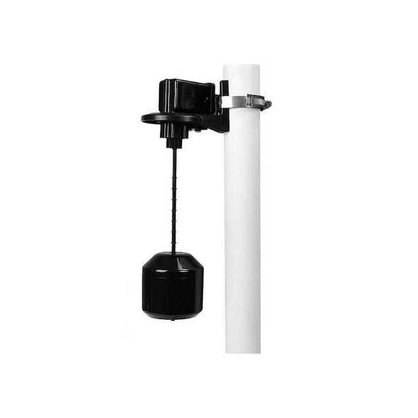 Sje-Rhombus Float Switch, 20 ft, PVC, 120/230V AC 1076774