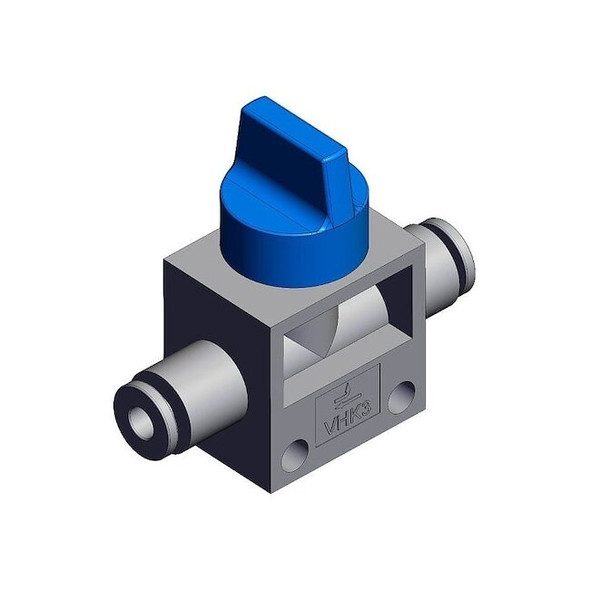 Smc Finger valve, VHK, 41 mm, 47 5/8 mm VHK3A-04F-04F