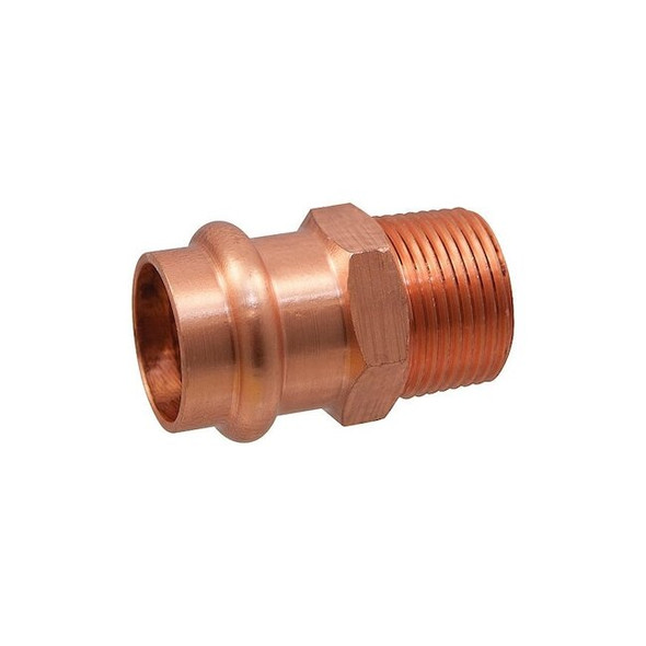 Nibco Crimp Fitting Adapter,3/4 in Sz,200 psi 9030950FPC