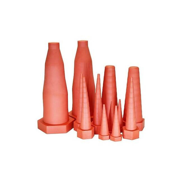 Rhino Rhino Safety OrangeDrip-ProofPlugKit,PK6 ROPLUG-3