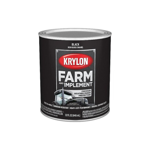 Krylon Acrylic Coating, High Gloss, Black K02020008
