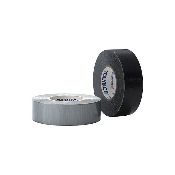 Polyken Duct Tape,Rubber,Cloth,Silver 229