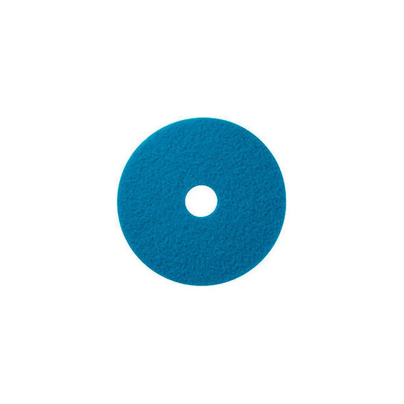 Global Industrial 22"" Stripping Pad Blue 5 Per Case