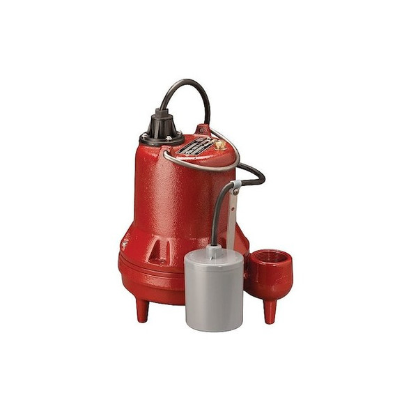 Liberty Pumps EffluentPump,25ft,10.5A,0.5hp,115VAC FL31A-2