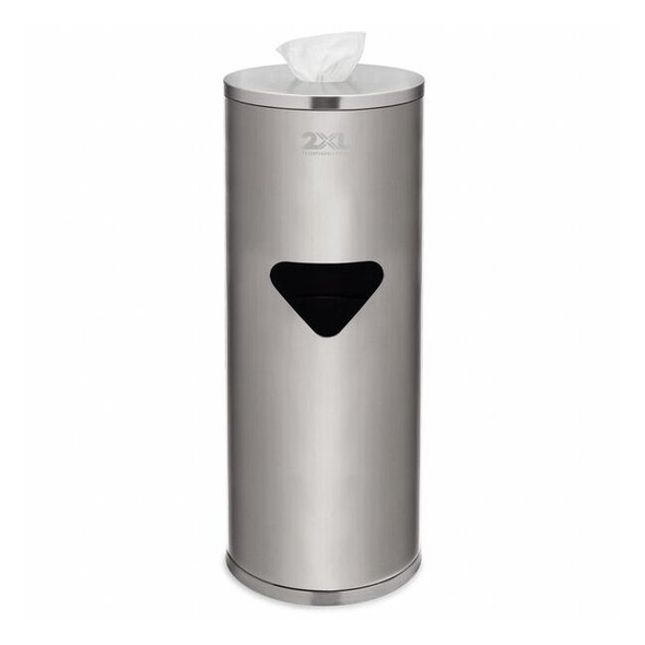 2xl Wet Wipe Dispenser,SS,39 in H,Silver 2XL73