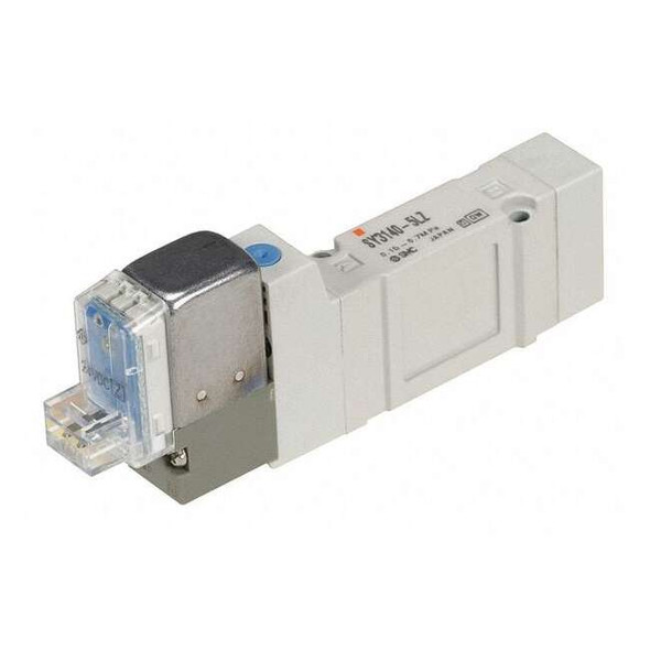 Smc Solenoid Air Control Valve,1/8 In,24VDC SY3440-5LZ