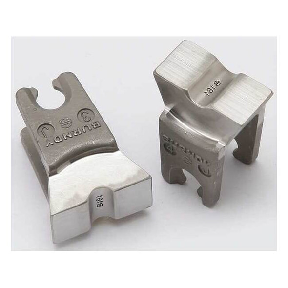 Burndy Crimping Die,W Style,6 tons,6 AWG W161