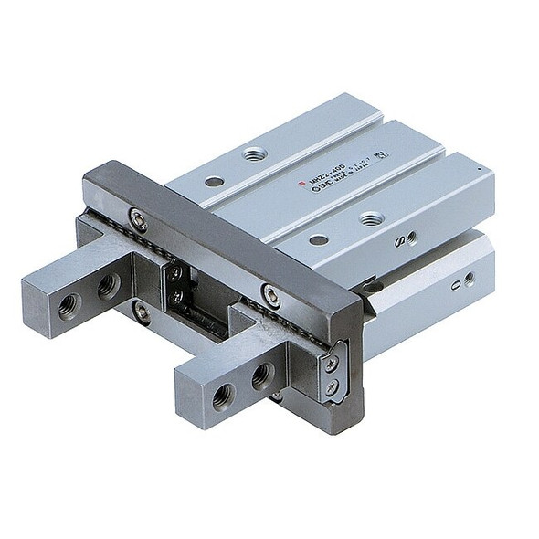 Smc Linear Guide Air Gripper, 26.3 mm, 7 bar MHZ2-20D