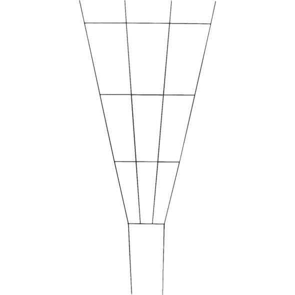 Panacea 36 In. x 15 In. Green Fan Trellis 89635