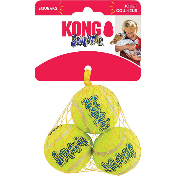 Kong Small Air Dog Tennis Balls Dog Toy AST3
