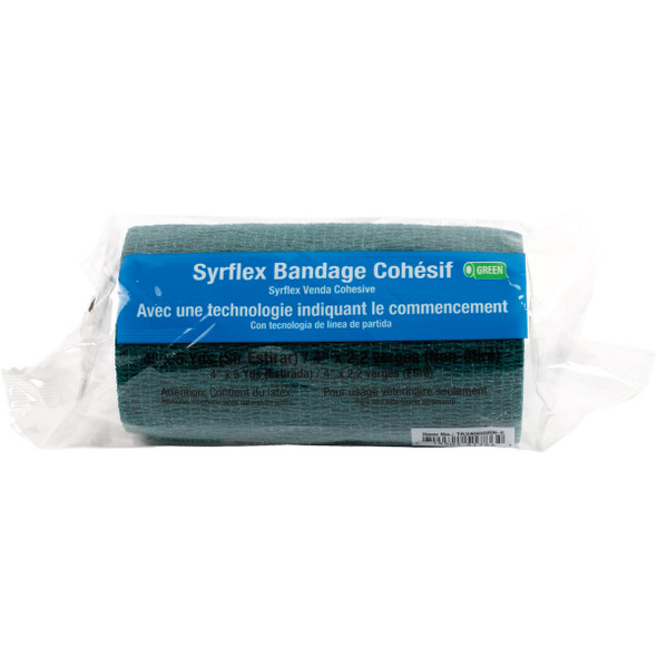 Ideal Instruments 4 In. Green SyrFlex Cohesive Bandage TA3400GRN-E 721148