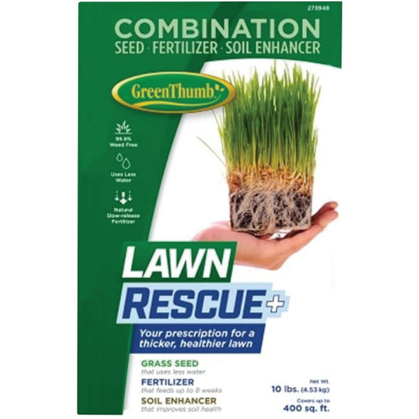Green Thumb 10 Lb. Lawn Rescue Plus Grass Seed 28057
