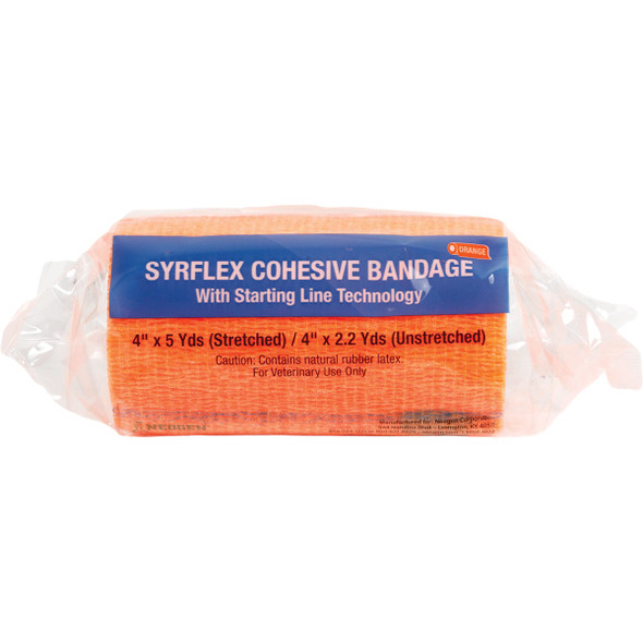 Ideal Instruments 4 In. Orange SyrFlex Cohesive Bandage TA3400OR-E 722363