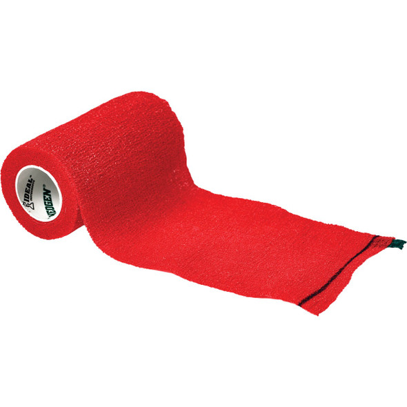Ideal Instruments 4 In. Red SyrFlex Cohesive Bandage TA3400RED-E