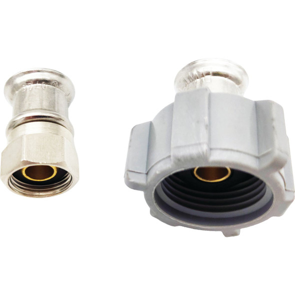 SharkBite 7/8 In. BC x 3/8 In. Comp. x 20 In. L. PVC Toilet Connector 48175PH