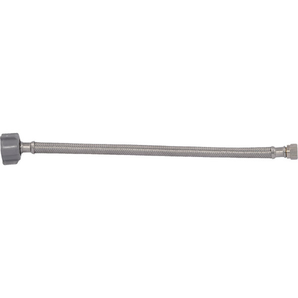 SharkBite 7-8 In. BC x 3-8 In. Comp. x 12 In. L. Braided Toilet Connector 48088PH 421921