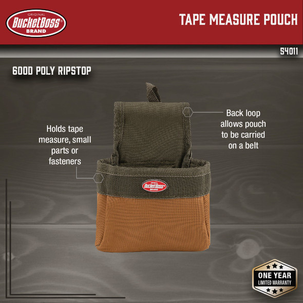 Bucket Boss Tape Measure Pouch 54011 375334