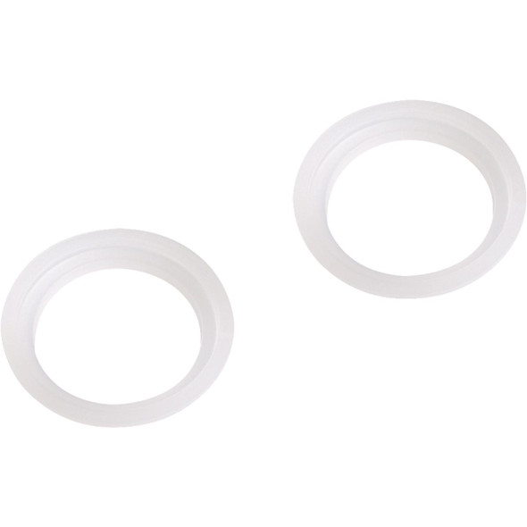 Oatey 1-1/4 In. x 1-1/2 In. Clear Poly Slip Joint Washer (2-Pack) OAT964